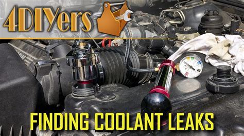 compression test engine to find coolant leak|leaking coolant after pressure test.